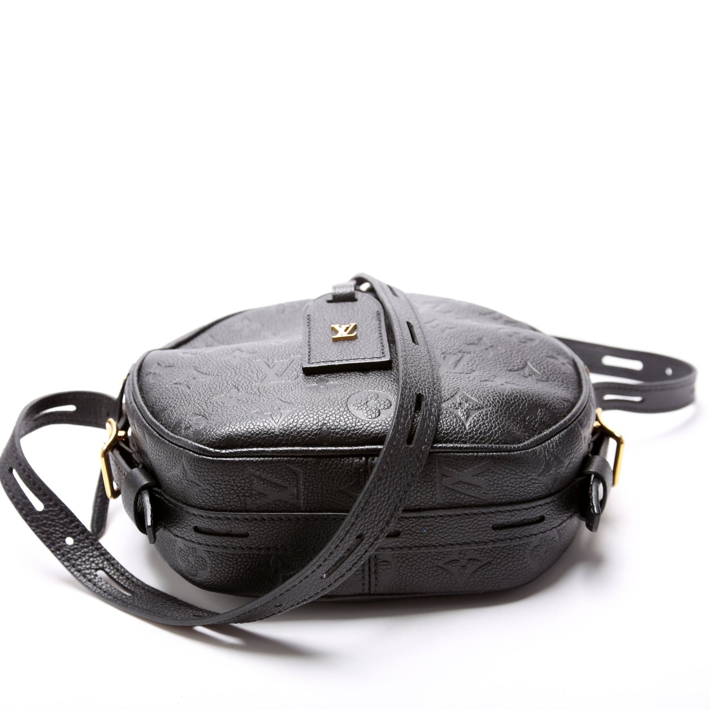 Louis-Vuitton Boite Chapeau Souple MM Empreinte Black