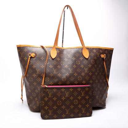 Louis-Vuitton Neverfull With Wallet GM Monogram Berry