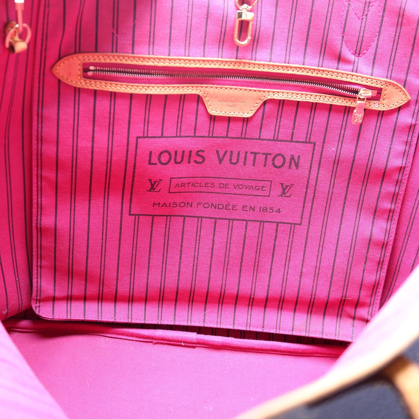 Louis-Vuitton Neverfull With Wallet GM Monogram Berry