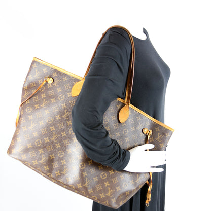 Louis-Vuitton Neverfull With Wallet GM Monogram Berry
