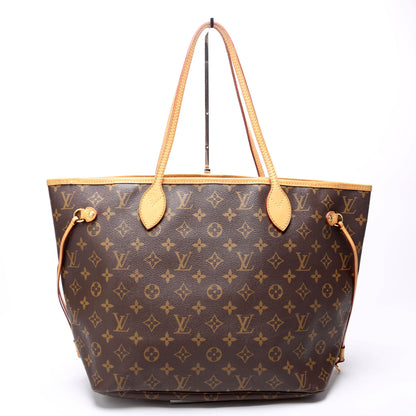Louis-Vuitton Neverfull MM Monogram Beige