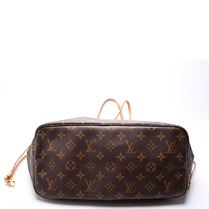 Louis-Vuitton Neverfull MM Monogram Beige