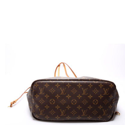 Louis-Vuitton Neverfull MM Monogram Beige