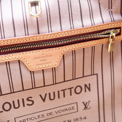 Louis-Vuitton Neverfull MM Monogram Beige