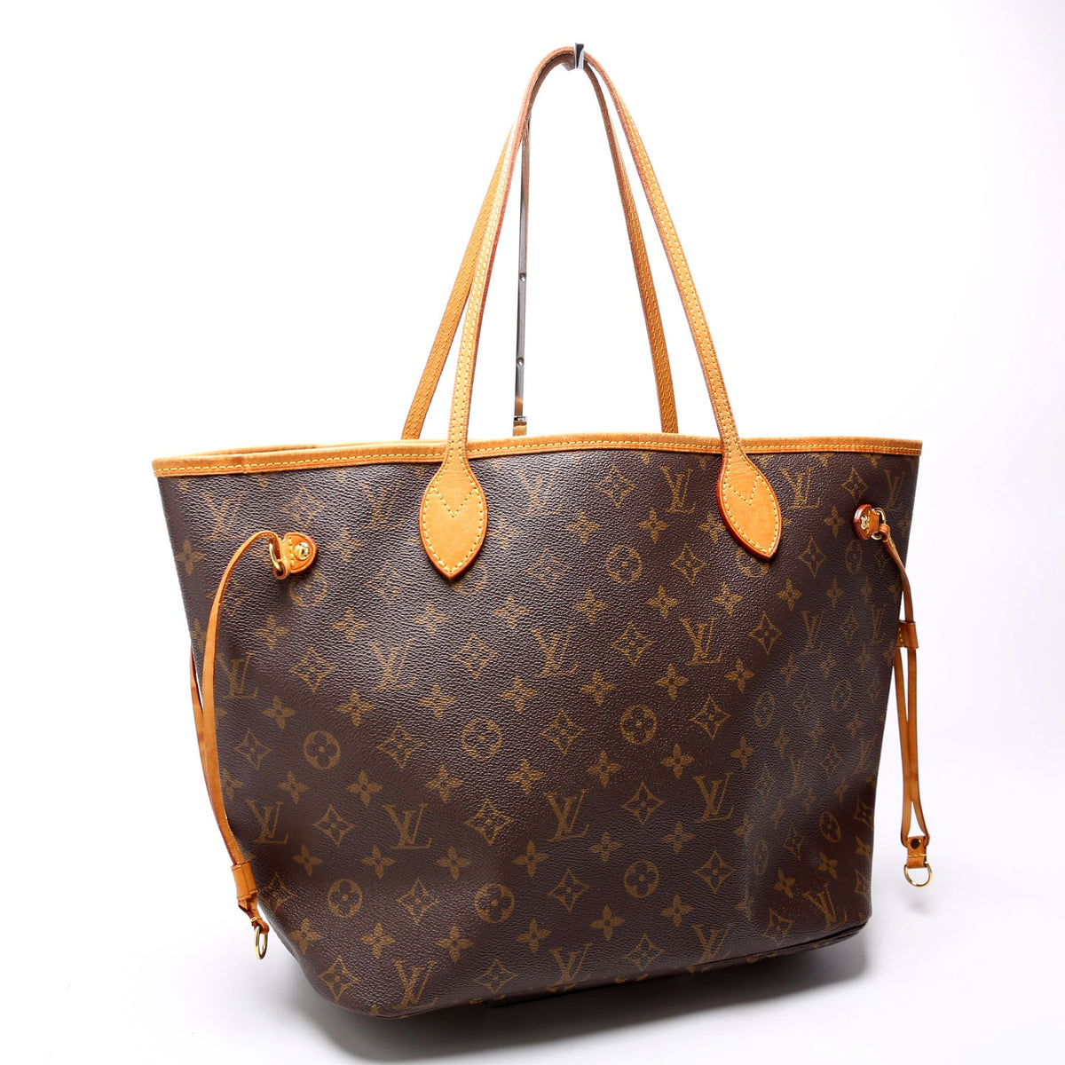 Louis-Vuitton Neverfull MM Monogram Beige
