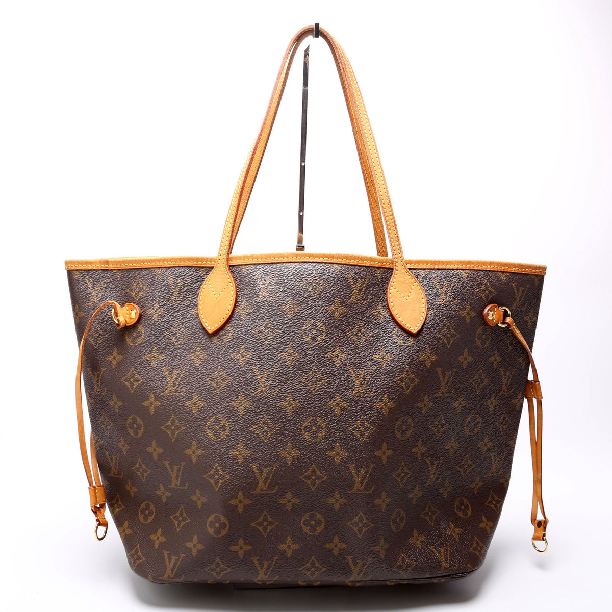 Louis-Vuitton Neverfull MM Monogram Beige