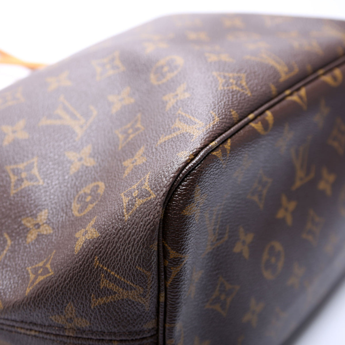 Louis-Vuitton Neverfull MM Monogram Beige