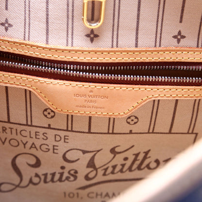 Louis-Vuitton Neverfull MM Monogram Beige