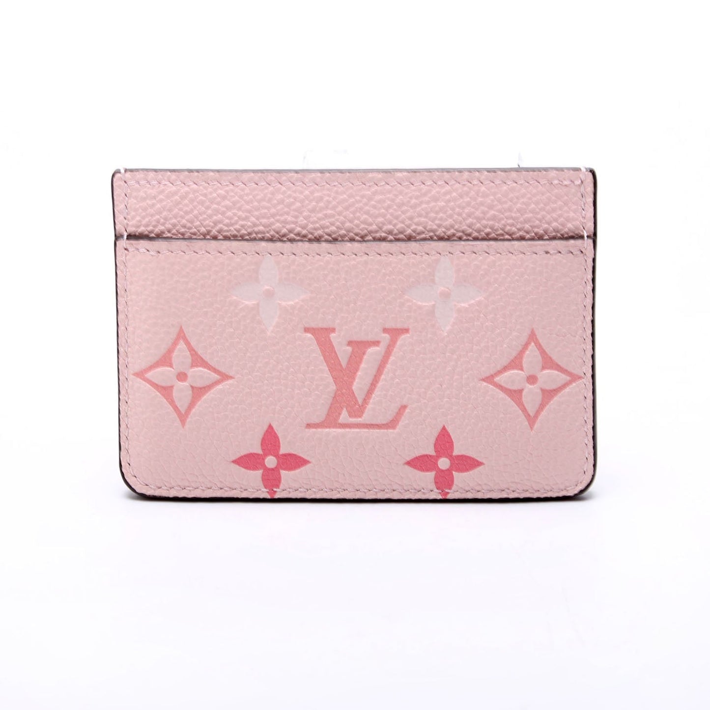 Louis-Vuitton Card Holder Giant Empreinte By The Pool Pink