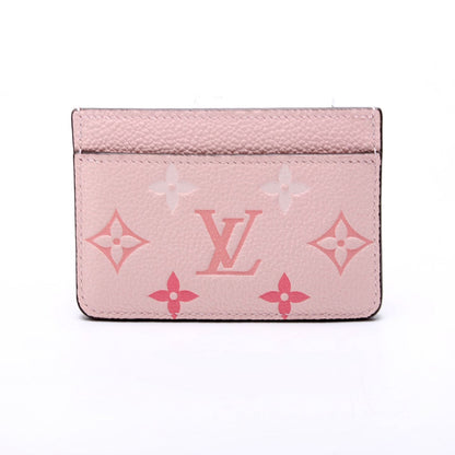 Louis-Vuitton Card Holder Giant Empreinte By The Pool Pink