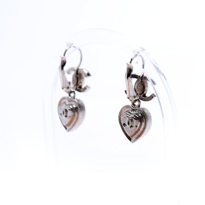 Chanel CC Crystal Heart Drop