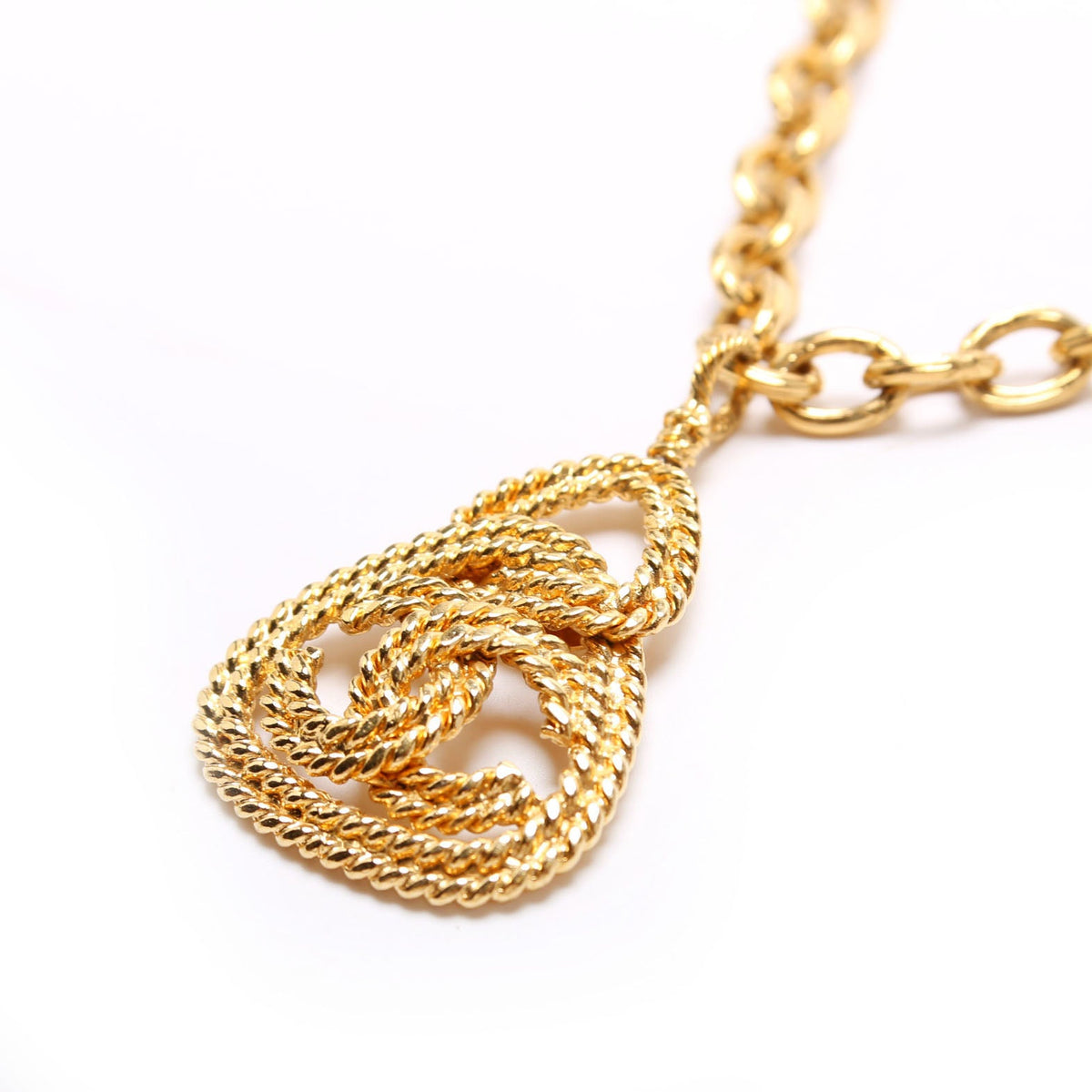 Chanel Chain CC Pendant 30in