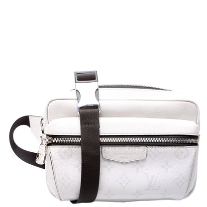 Louis-Vuitton Outdoor Bumbag Taiga/Monogram White