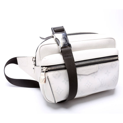Louis-Vuitton Outdoor Bumbag Taiga/Monogram White