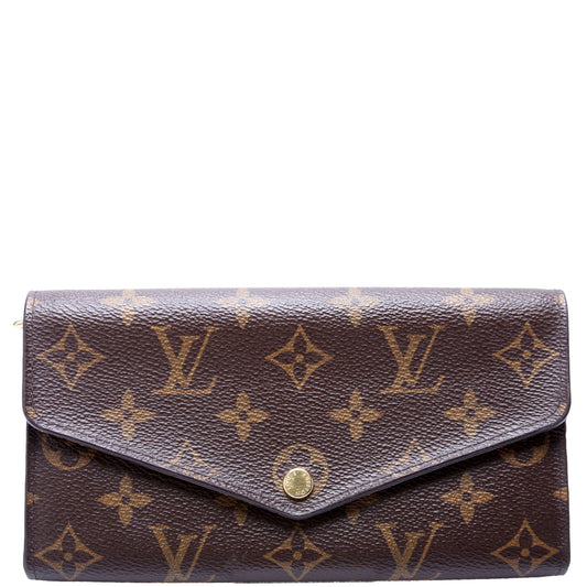 Louis-Vuitton Sarah Wallet Monogram Newer