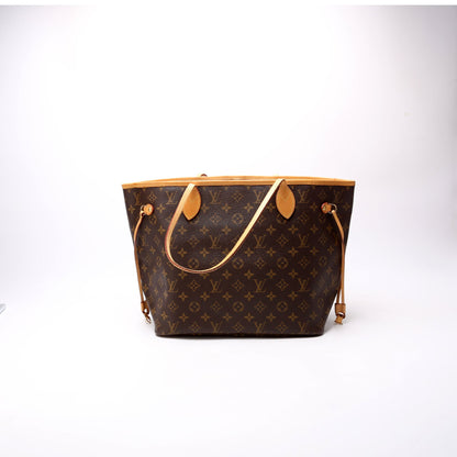 Louis-Vuitton Neverfull MM Monogram Brown/Beige