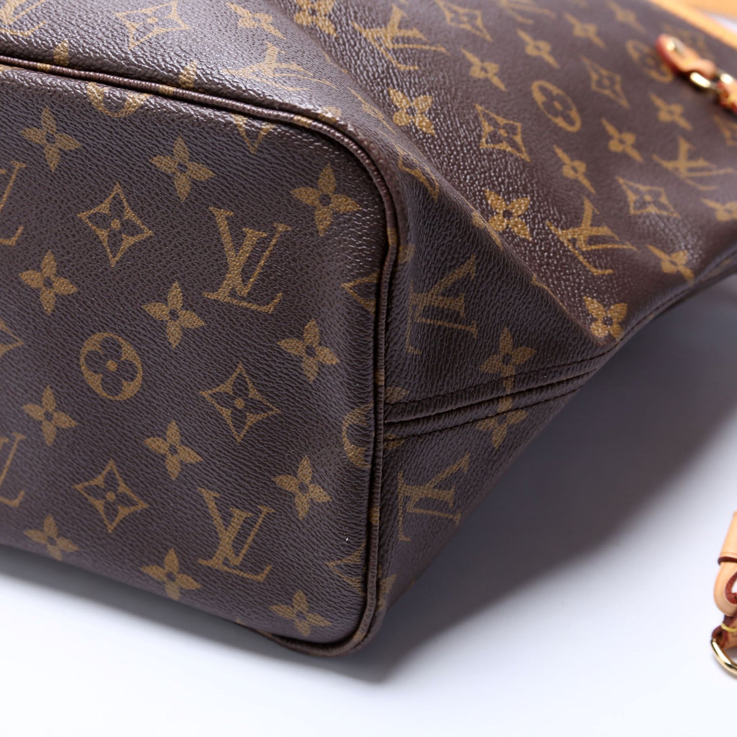 Louis-Vuitton Neverfull MM Monogram Brown/Beige
