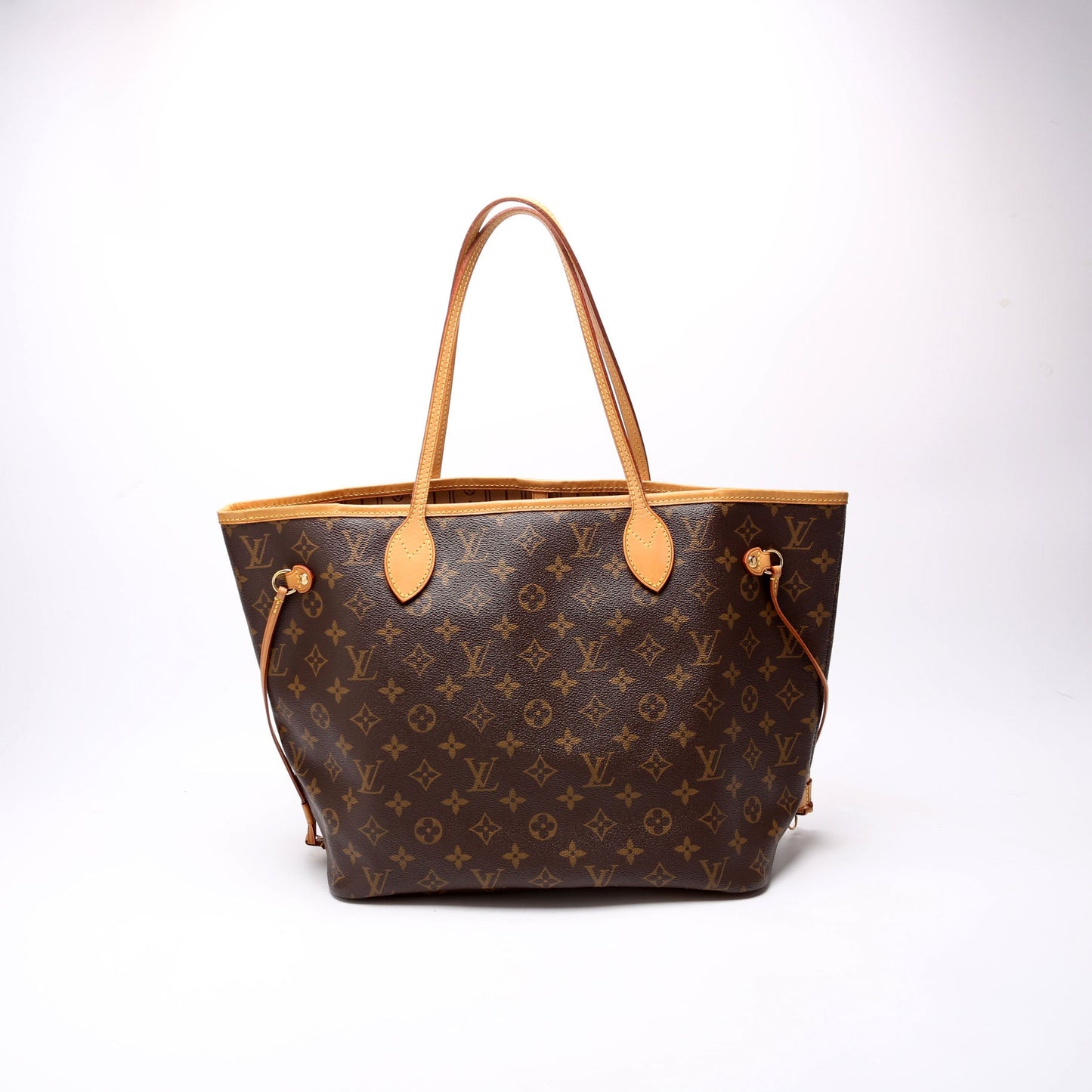 Louis-Vuitton Neverfull MM Monogram Brown/Baige