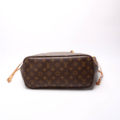 Louis-Vuitton Neverfull MM Monogram Brown/Baige