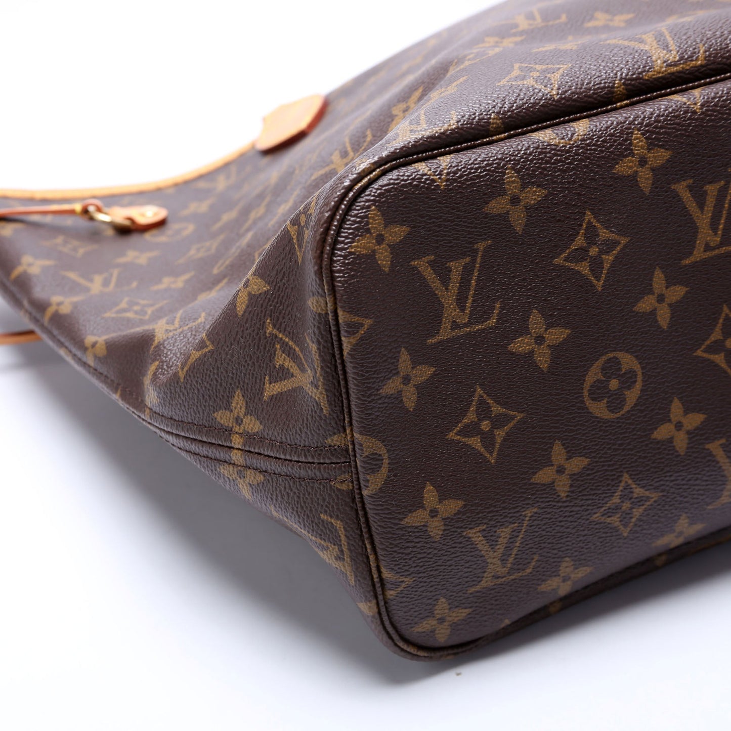 Louis-Vuitton Neverfull MM Monogram Brown/Baige