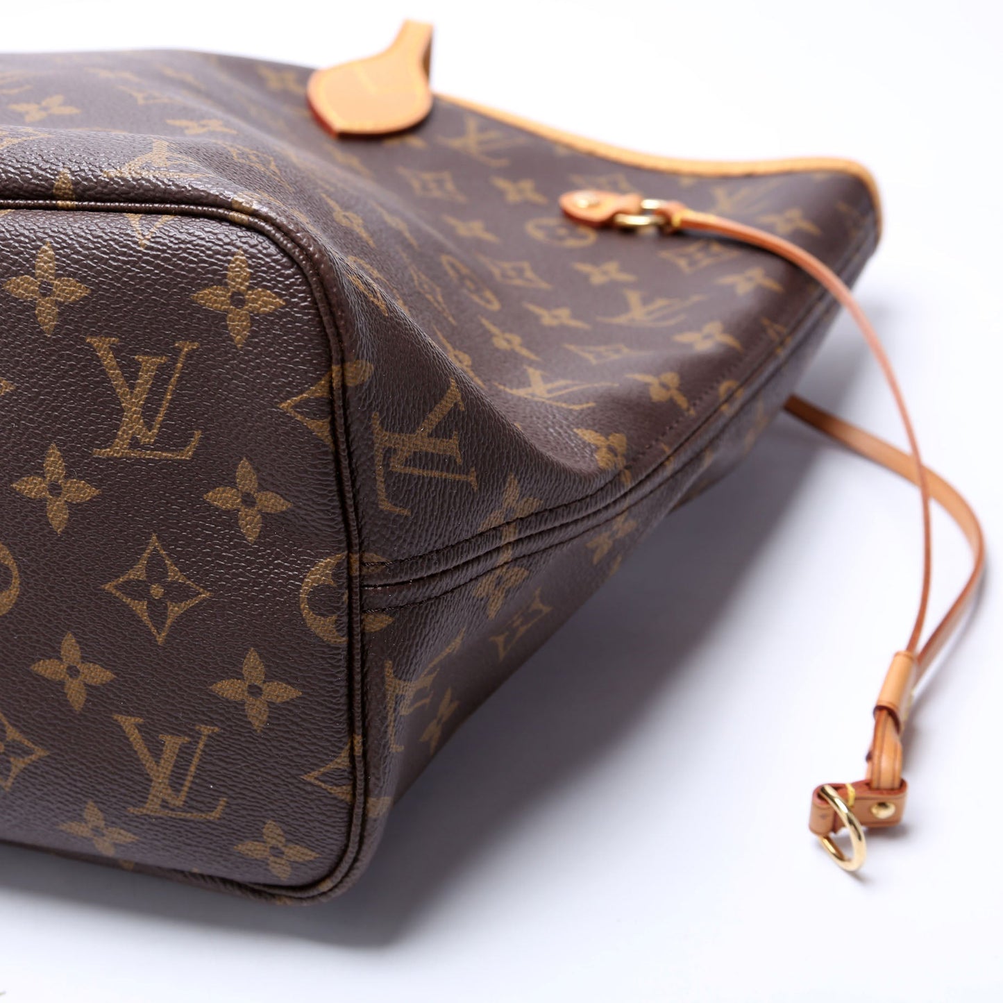 Louis-Vuitton Neverfull MM Monogram Brown/Baige