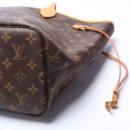 Louis-Vuitton Neverfull MM Monogram Brown/Baige