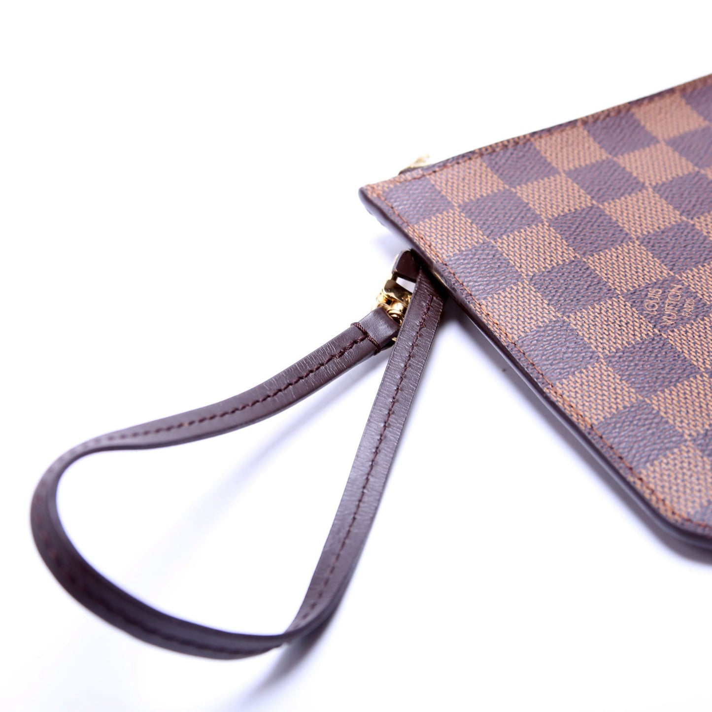 Louis-Vuitton Pochette Only Ebene Neverfull