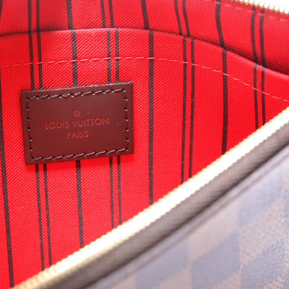 Louis-Vuitton Pochette Only Ebene Neverfull