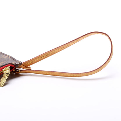 Louis-Vuitton Pochette Only Monogram Neverfull Red