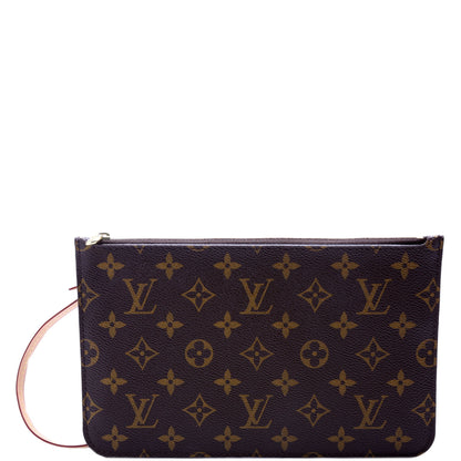 Louis-Vuitton Pochette Only Monogram Neverfull Berry