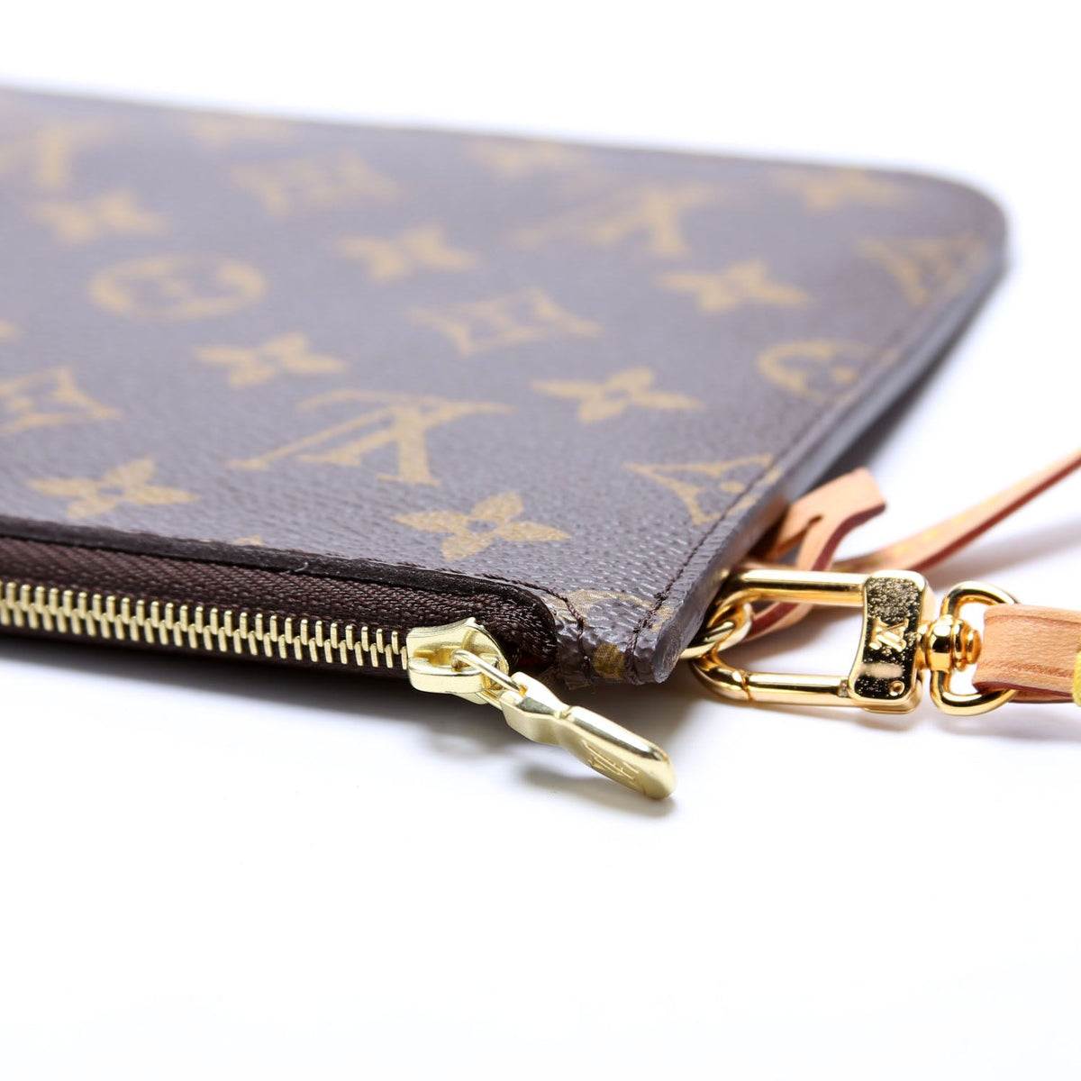 Louis-Vuitton Pochette Only Monogram Neverfull Berry