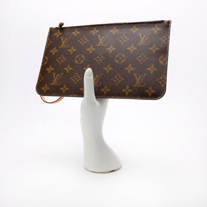 Louis-Vuitton Pochette Only Monogram Neverfull Berry