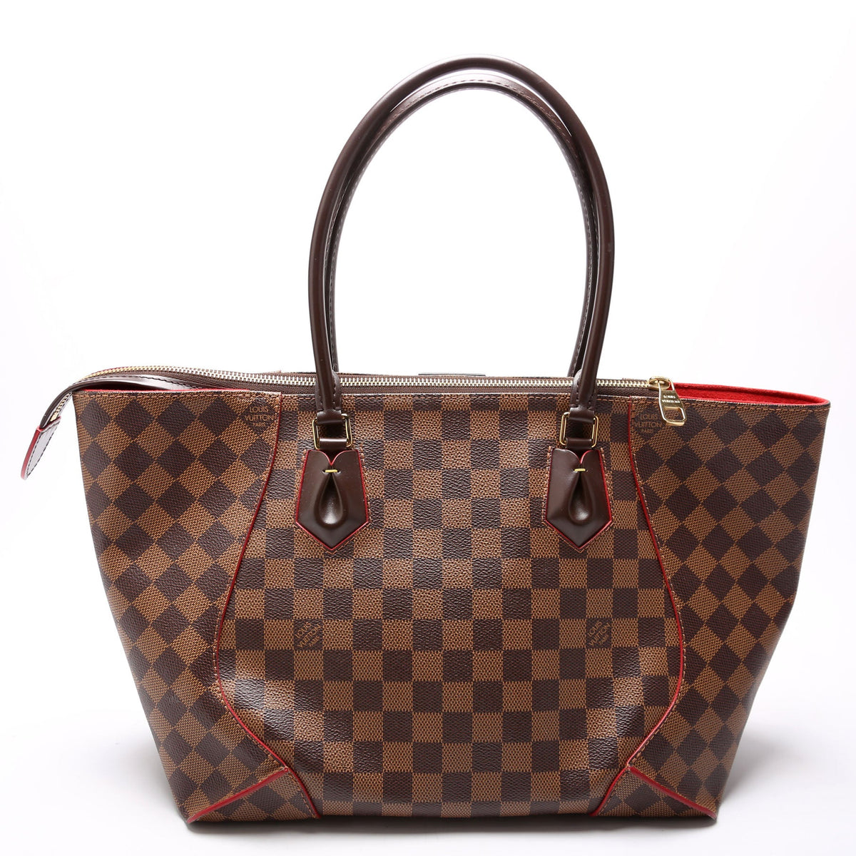 Louis-Vuitton Caissa Tote MM Ebene