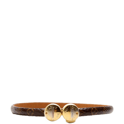 Louis-Vuitton Historic Mini Monogram Bracelet Size