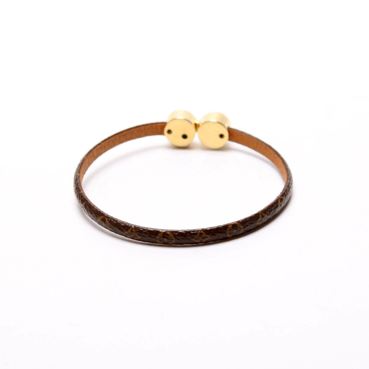 Louis-Vuitton Historic Mini Monogram Bracelet Size