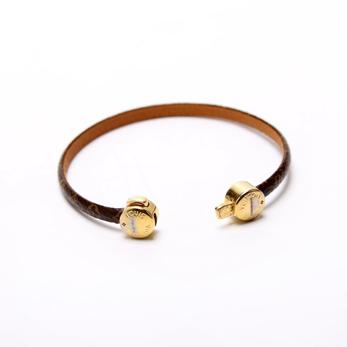 Louis-Vuitton Historic Mini Monogram Bracelet Size