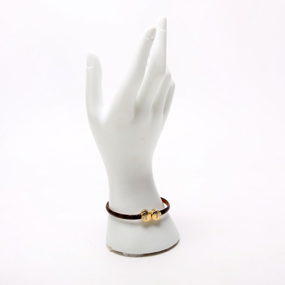 Louis-Vuitton Historic Mini Monogram Bracelet Size