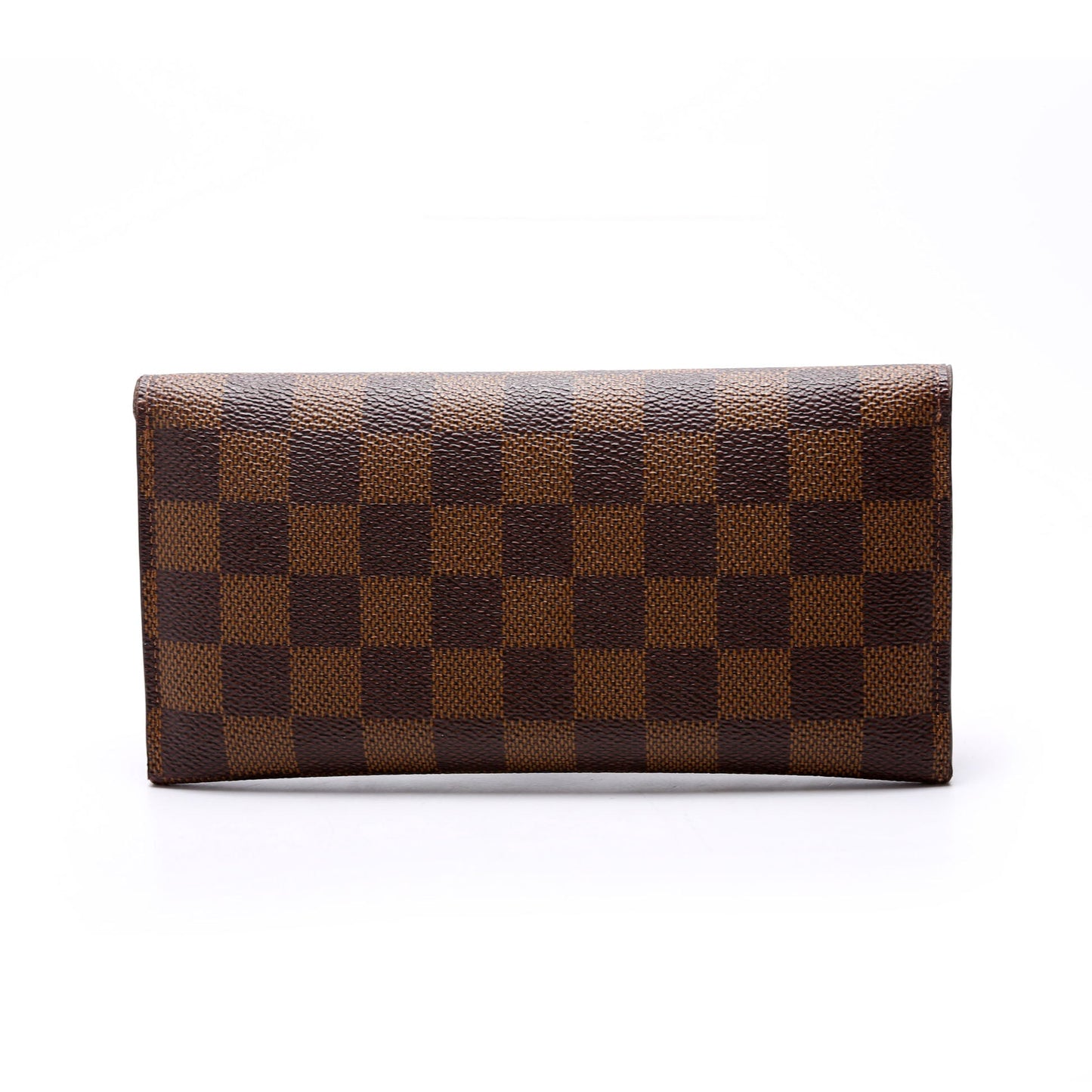 Louis-Vuitton Josephine Wallet Damier Ebene Red