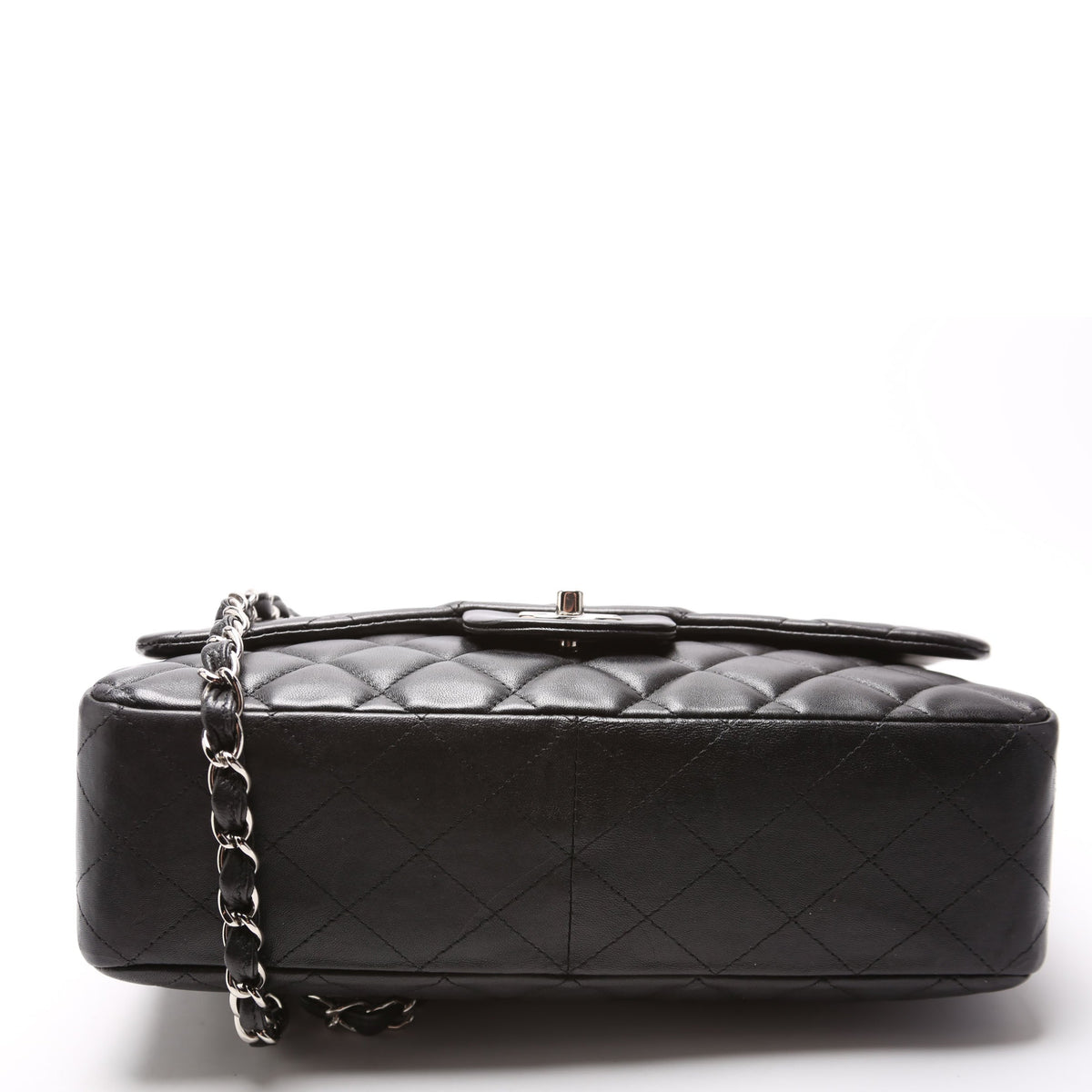 Chanel Classic Flap Jumbo Lambskin 14-16M Black
