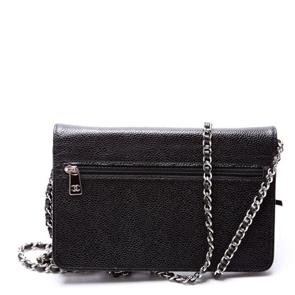 Chanel WOC Timeless CC Caviar Black
