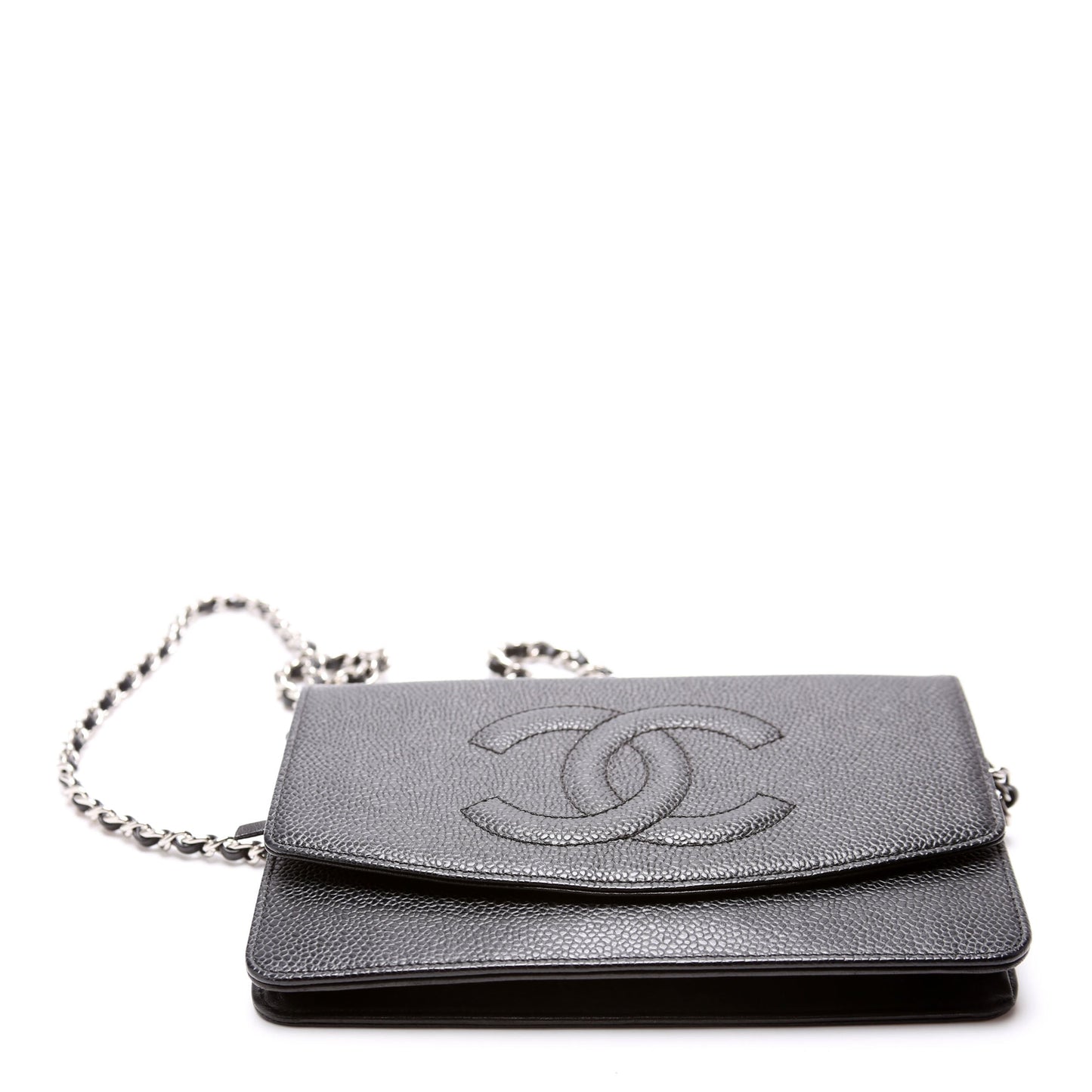 Chanel WOC Timeless CC Caviar Black