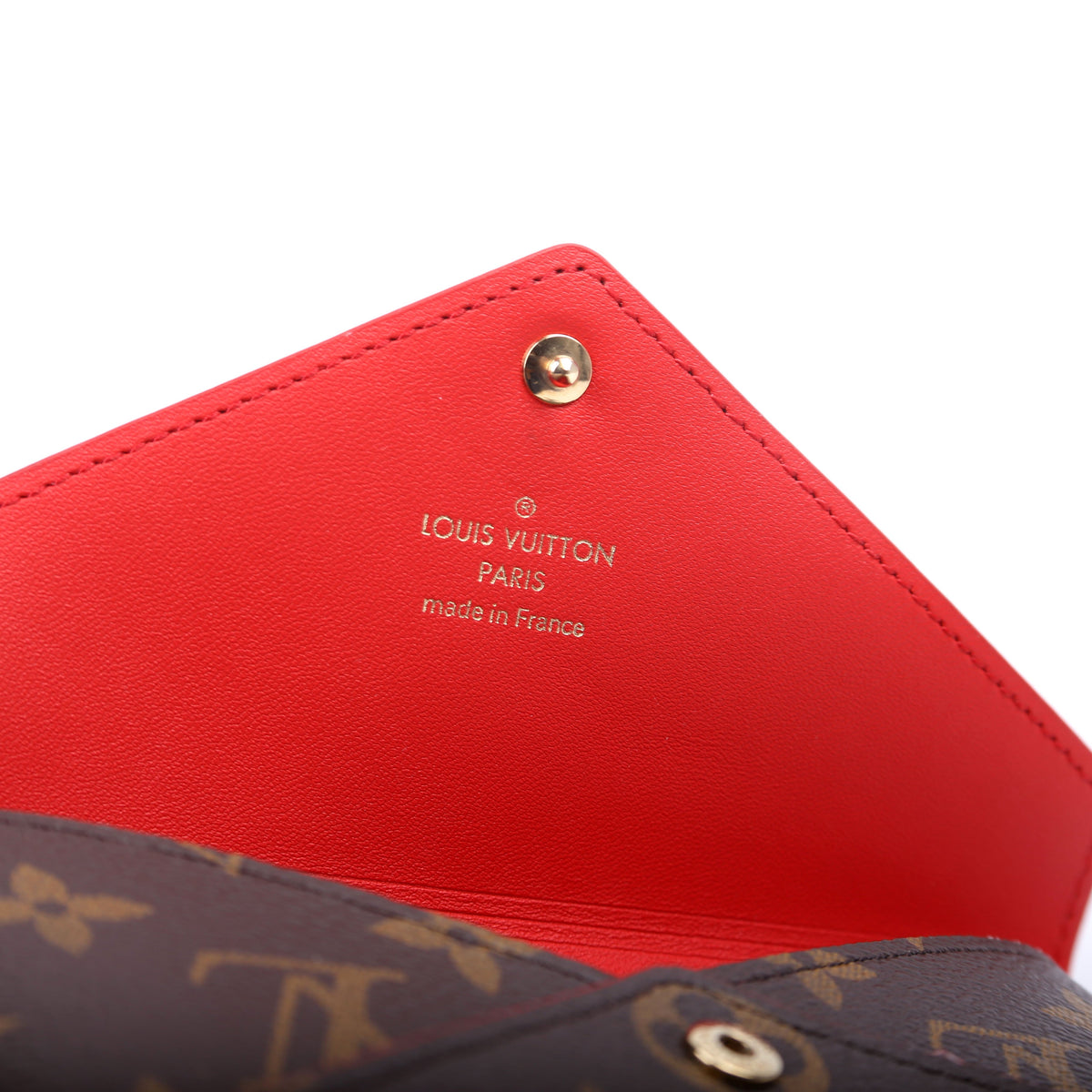 Louis-Vuitton Kirigami Pouch Medium Monogram Red
