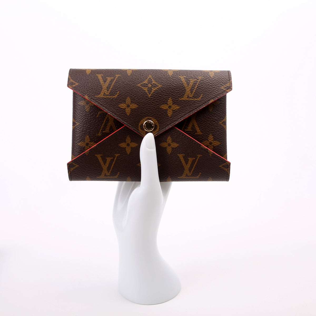 Louis-Vuitton Kirigami Pouch Medium Monogram Red