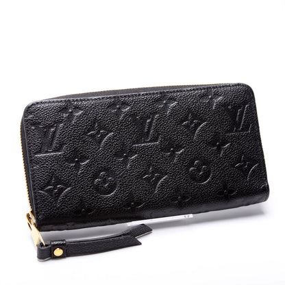 Louis-Vuitton Zippy Wallet Empreinte Black