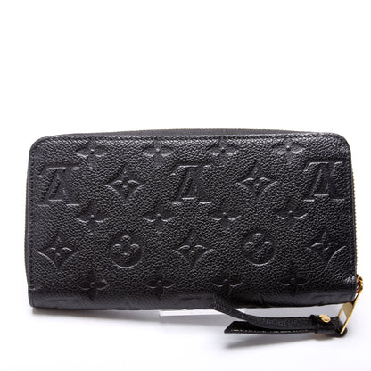 Louis-Vuitton Zippy Wallet Empreinte Black