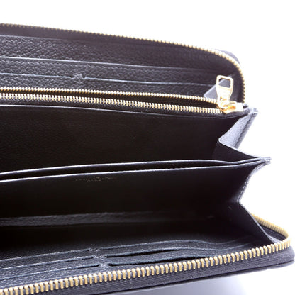 Louis-Vuitton Zippy Wallet Empreinte Black