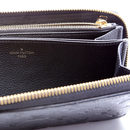 Louis-Vuitton Zippy Wallet Empreinte Black