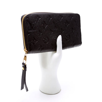Louis-Vuitton Zippy Wallet Empreinte Black
