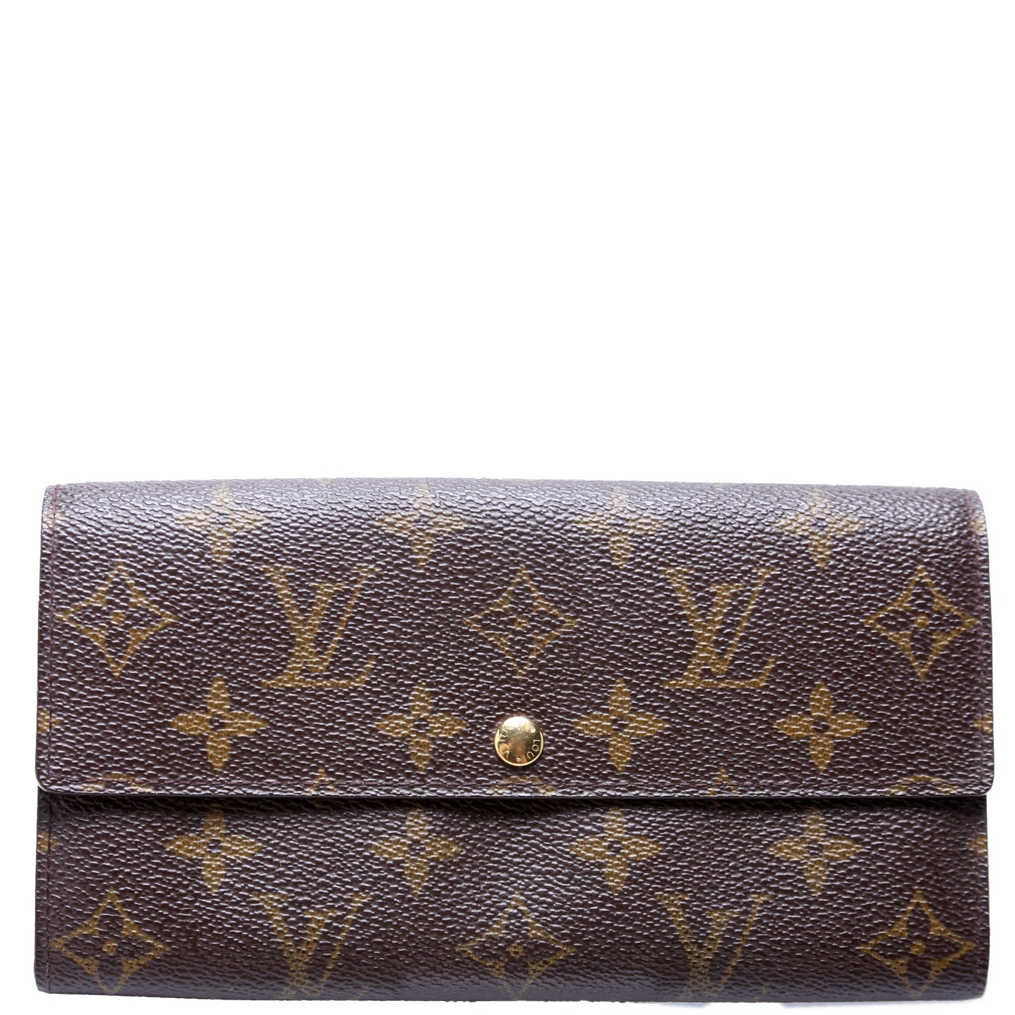 Louis-Vuitton Porte Tresor Sarah Wallet Monogram