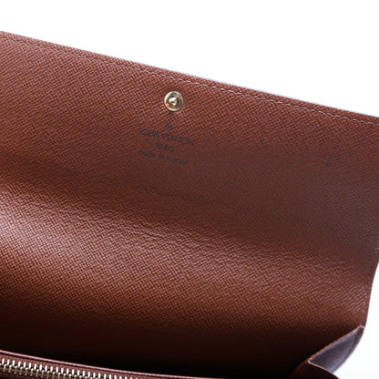 Louis-Vuitton Porte Tresor Sarah Wallet Monogram